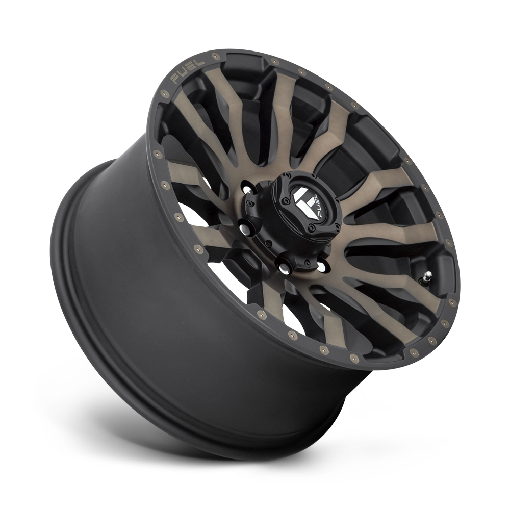 FUEL OFF-ROAD WHEELS BLITZ D674 6X5.5(139.7) - MATTE BLACK DOUBLE DARK TINT