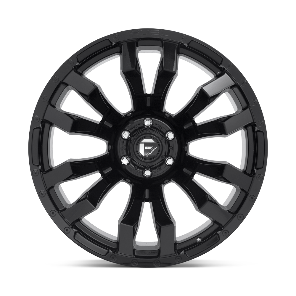 FUEL OFF-ROAD WHEELS BLITZ D675 6X5.5(139.7) - GLOSS BLACK