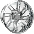 20X10 ARKON DAVINCI 0FF-ROAD WHEELS - 6X5.50 WITH -25 OFFSET - CHROME