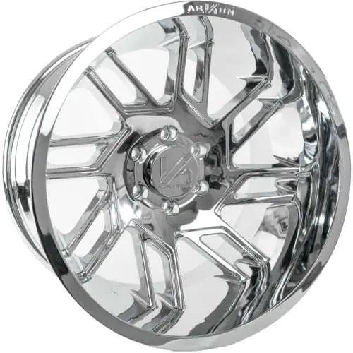 20X10 ARKON DAVINCI 0FF-ROAD WHEELS - 6X5.50 WITH -25 OFFSET - CHROME