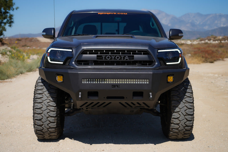 Body Armor 4x4 05-15 Toyota Tacoma Pro Series Front Winch Bumper