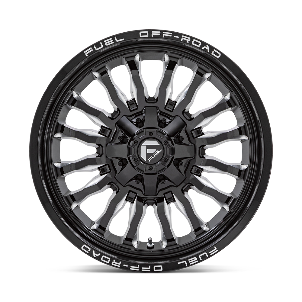 FUEL OFF-ROAD WHEELS ARC D795 6X5.5(139.7) & 6X135 - GLOSS BLACK MILLED