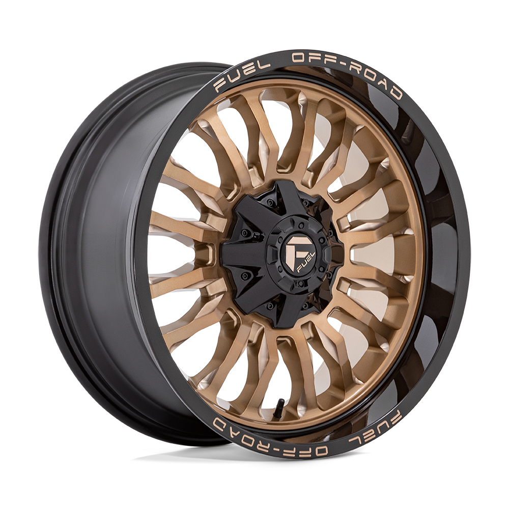 FUEL OFF-ROAD WHEELS ARC D797 6X5.5(139.7) & 6X135 - PLATINUM BRONZE W/ BLACK LIP
