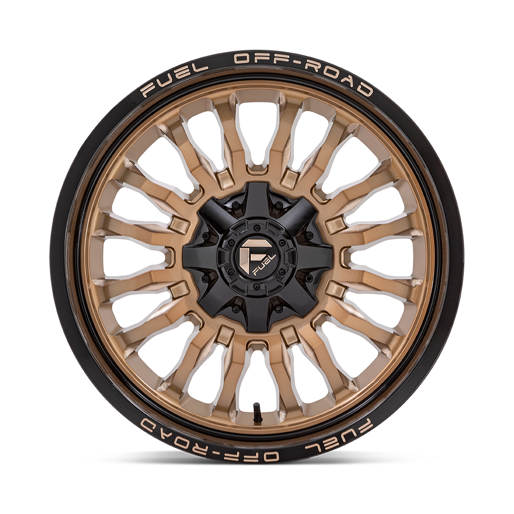FUEL OFF-ROAD WHEELS ARC D797 6X5.5(139.7) & 6X135 - PLATINUM BRONZE W/ BLACK LIP