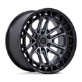 FUEL OFF-ROAD WHEELS CELSIUS FC874 6X135 - MATTE GUNMETAL W/ M-BLK LIP