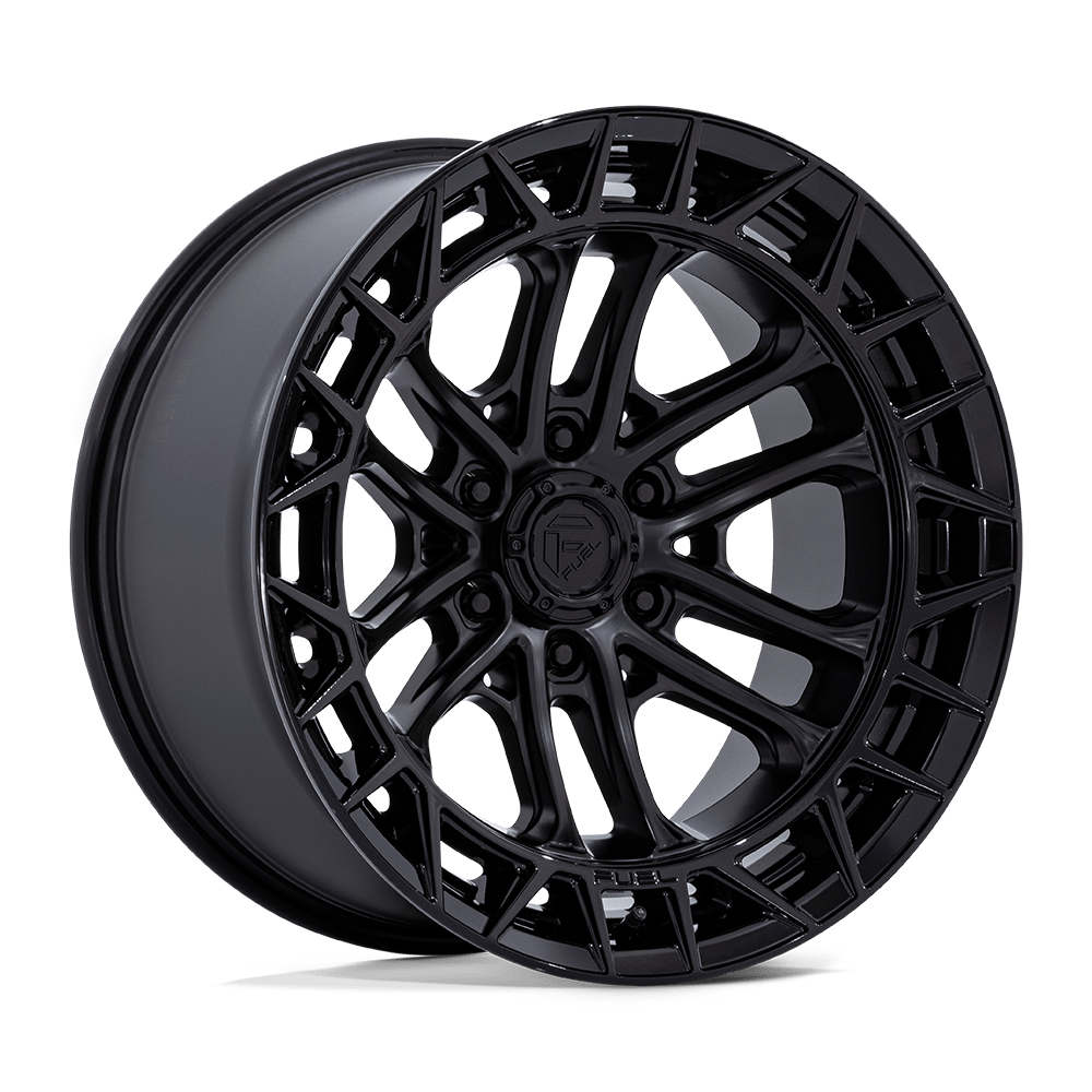 FUEL OFF-ROAD WHEELS CELSIUS FC874 6X135- MATTE BLACK W/ G-BLK LIP