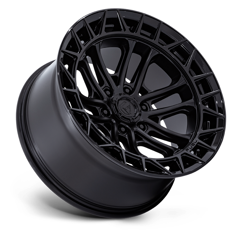 FUEL OFF-ROAD WHEELS CELSIUS FC874 6X5.5(139.7) - MATTE BLACK W/ G-BLK LIP