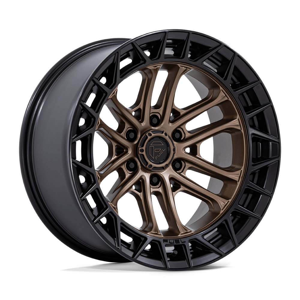 FUEL OFF-ROAD WHEELS CELSIUS FC874 6X5.5(139.7) - MATTE BRONZE W/ M-BLK LIP