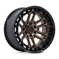 FUEL OFF-ROAD WHEELS CELSIUS FC874 6X5.5(139.7) - MATTE BRONZE W/ M-BLK LIP