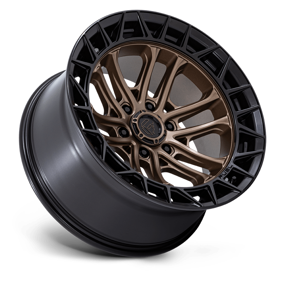 FUEL OFF-ROAD WHEELS CELSIUS FC874 6X5.5(139.7) - MATTE BRONZE W/ M-BLK LIP