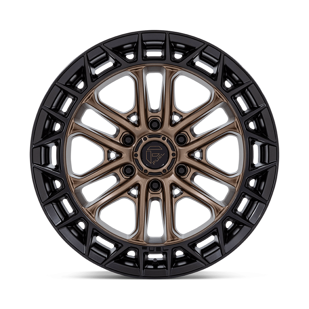 FUEL OFF-ROAD WHEELS CELSIUS FC874 6X5.5(139.7) - MATTE BRONZE W/ M-BLK LIP