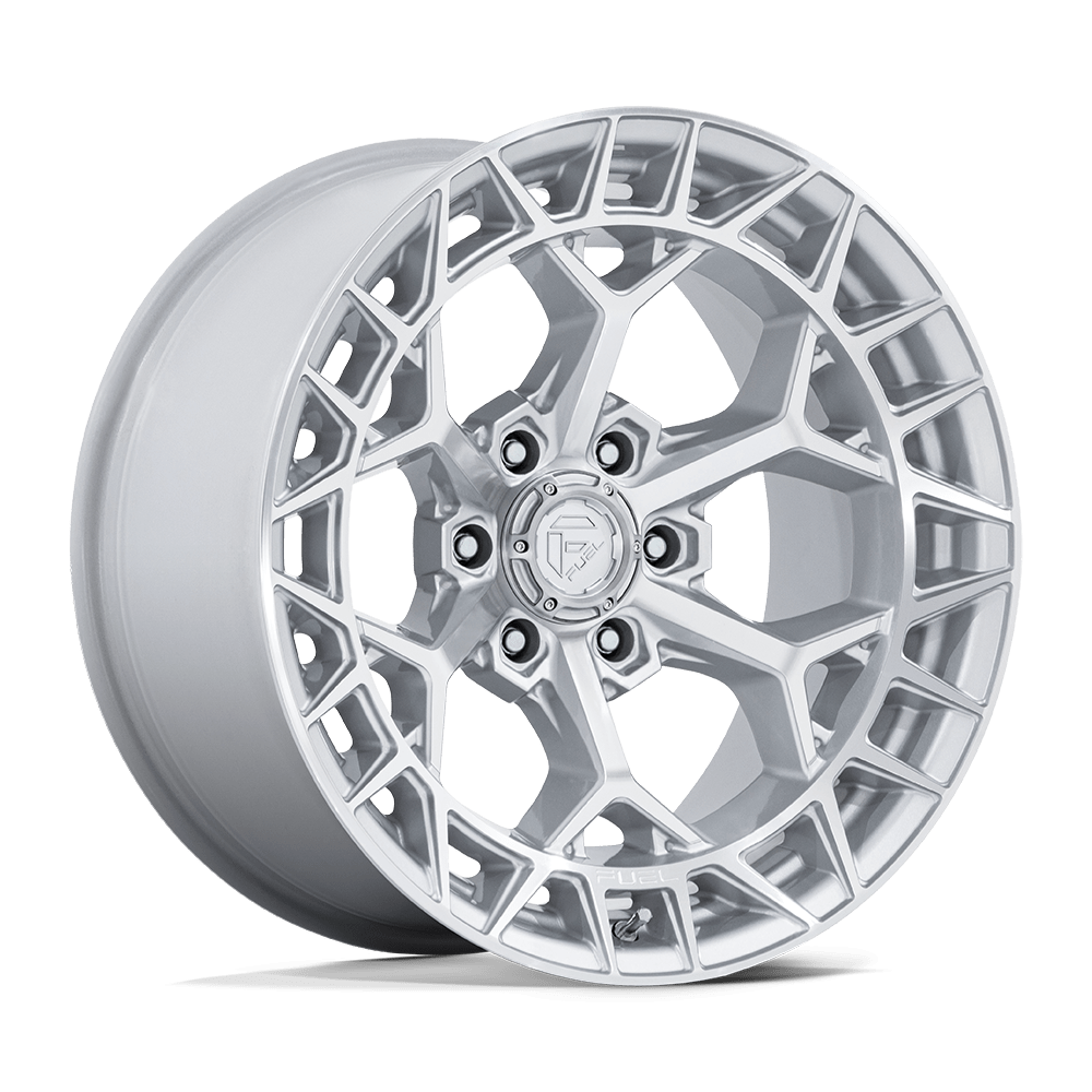 FUEL OFF-ROAD WHEELS CHARGER FC873 6X135 - GLOSS SILVER W/ MACHINED FACE