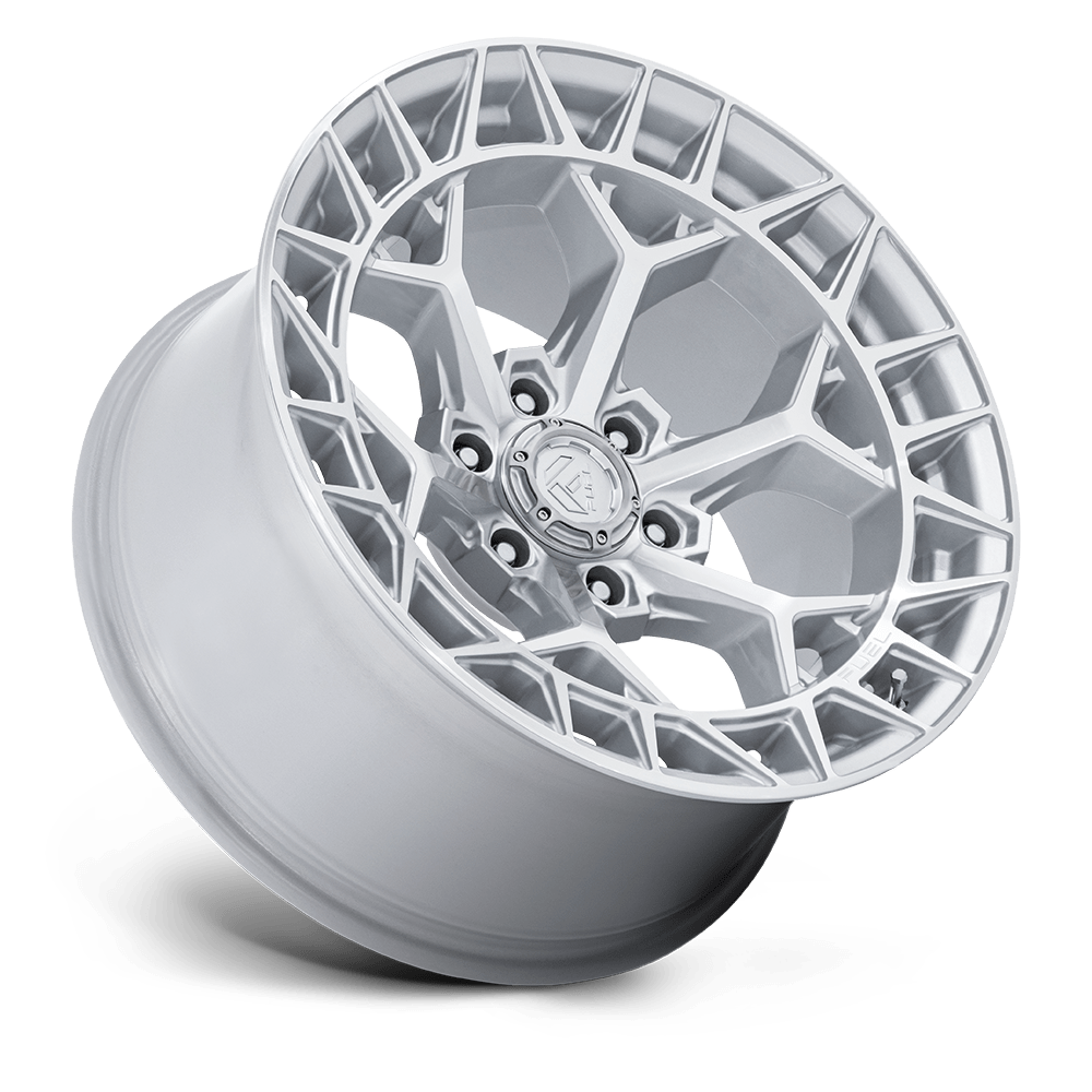 FUEL OFF-ROAD WHEELS CHARGER FC873 6X135 - GLOSS SILVER W/ MACHINED FACE
