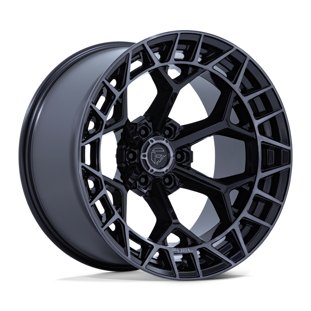 FUEL OFF-ROAD WHEELS CHARGER FC873 6X135 - GLOSS BLACK BRUSHED DARK TINT