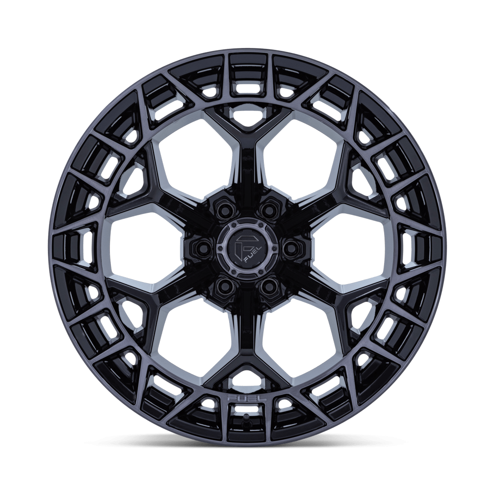 FUEL OFF-ROAD WHEELS CHARGER FC873 6X135 - GLOSS BLACK BRUSHED DARK TINT