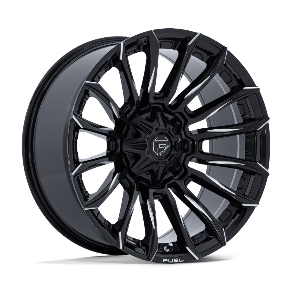 FUEL OFF-ROAD WHEELS BLADE FC889 6X5.5(139.7) & 6X135 - GLOSS BLACK MILLED