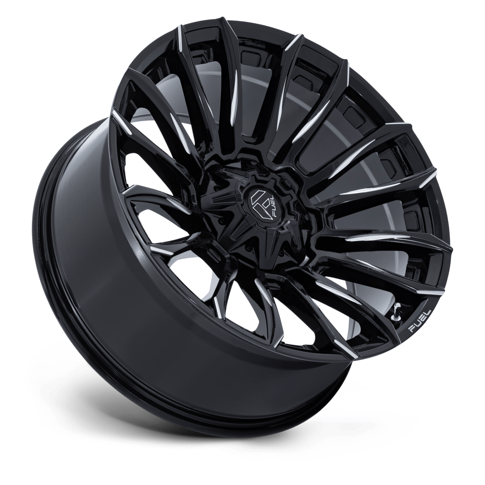 FUEL OFF-ROAD WHEELS BLADE FC889 6X5.5(139.7) & 6X135 - GLOSS BLACK MILLED