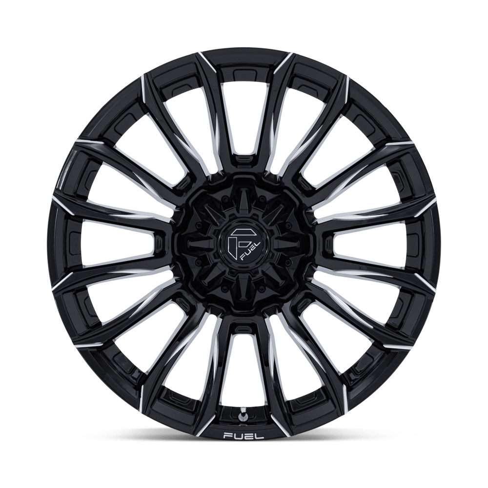 FUEL OFF-ROAD WHEELS BLADE FC889 6X5.5(139.7) & 6X135 - GLOSS BLACK MILLED