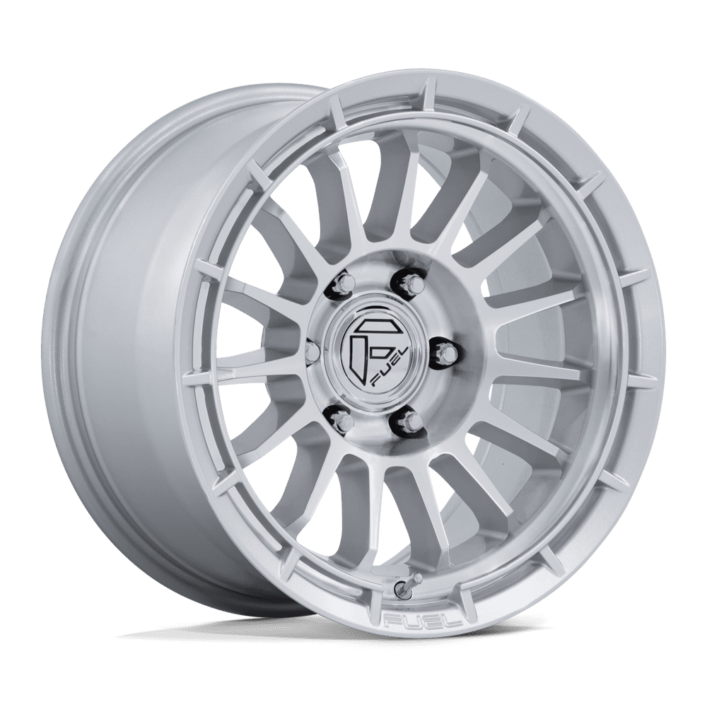 FUEL OFF-ROAD WHEELS ASCEND FC905 6X135 - GLOSS SILVER W/ MACHINED FACE