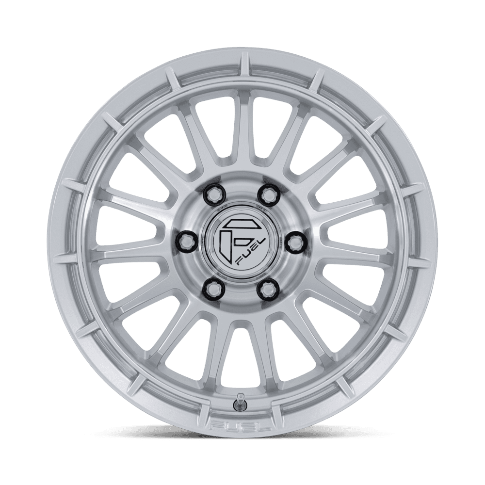 FUEL OFF-ROAD WHEELS ASCEND FC905 6X5.5(139.7) - GLOSS SILVER W/ MACHINED FACE