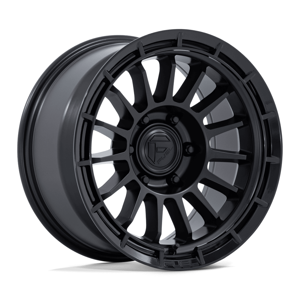FUEL OFF-ROAD WHEELS ASCEND FC905 6X135 - MATTE BLACK W/ GLOSS BLACK LIP