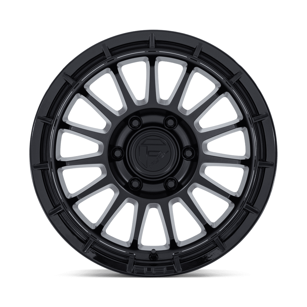 FUEL OFF-ROAD WHEELS ASCEND FC905 6X135 - MATTE BLACK W/ GLOSS BLACK LIP