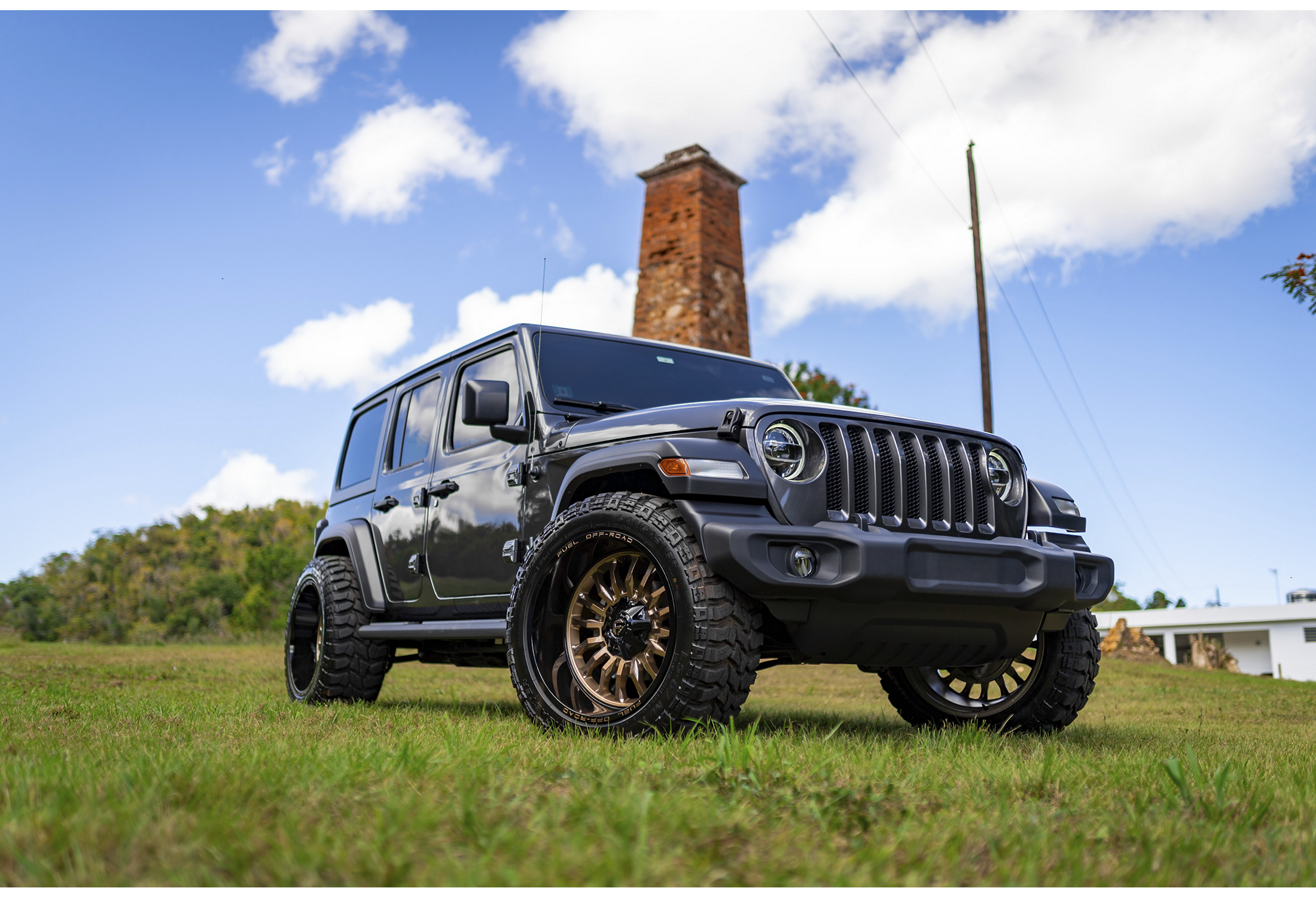 FUEL OFF-ROAD WHEELS ARC D797 6X5.5(139.7) & 6X135 - PLATINUM BRONZE W/ BLACK LIP