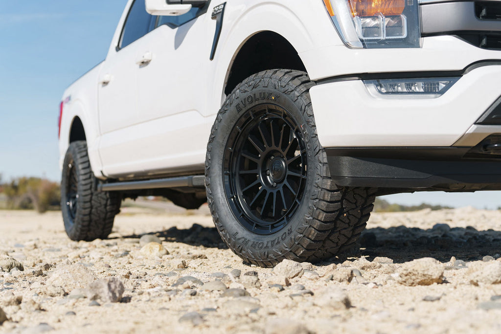 FUEL OFF-ROAD WHEELS ASCEND FC905 6X5.5(139.7) - MATTE BLACK W/ GLOSS BLACK LIP