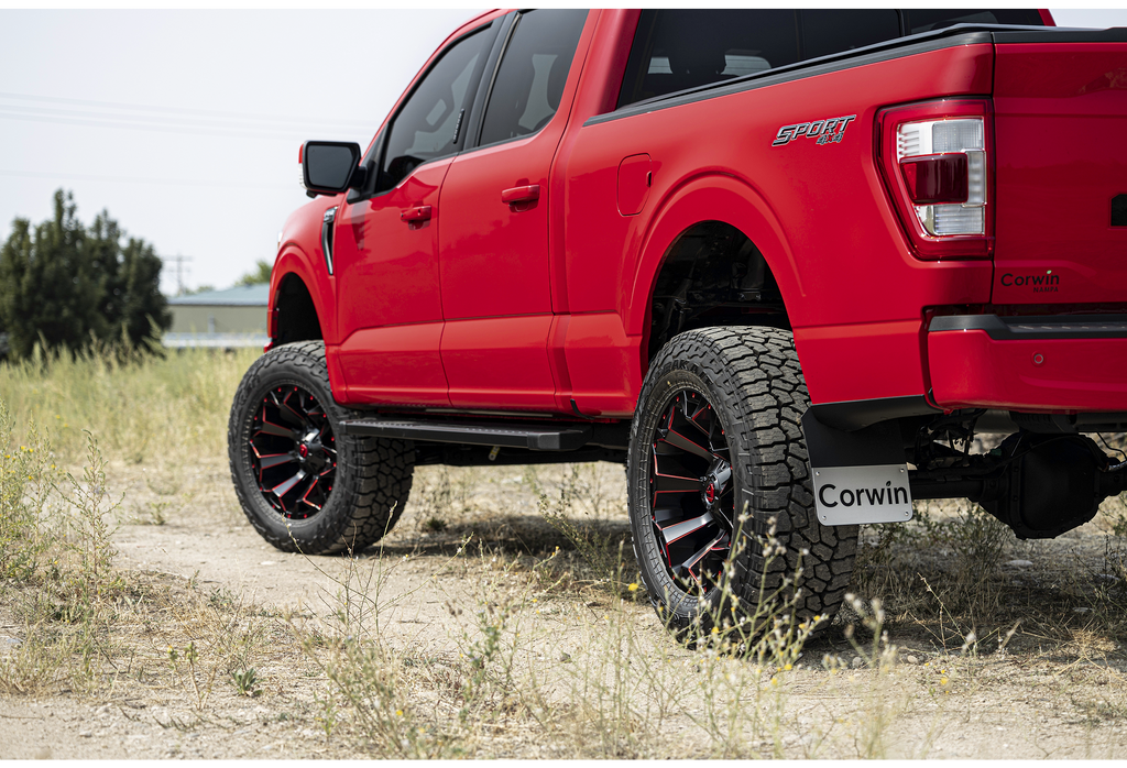 FUEL OFF-ROAD WHEELS ASSAULT D787 6X5.5(139.7) & 6X135 - MATTE BLACK RED MILLED