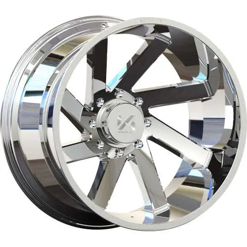22X12 ARKON LINCOLN 0FF-ROAD WHEELS - 6X5.50 WITH -51 OFFSET - CHROME