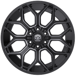 Edge Off Road 302BM 22x12 Cast Aluminum Wheel with 5x5.00 / 5x5.50 Bolt Pattern and -44 Offset