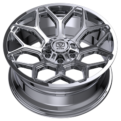 Edge Off Road 20x9 Cast Aluminum Wheel - 6x135 / 6x5.50 Bolt Pattern, +00 Offset, Hub Bore 106.2mm