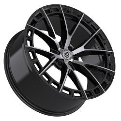 TIS Motorsports 504MB 22x10 Aluminum Off-Road Wheel with +24mm Offset and 6x5.50 Bolt Pattern