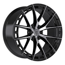 TIS Motorsports 504MB 22x10 Aluminum Off-Road Wheel with +24mm Offset and 6x5.50 Bolt Pattern