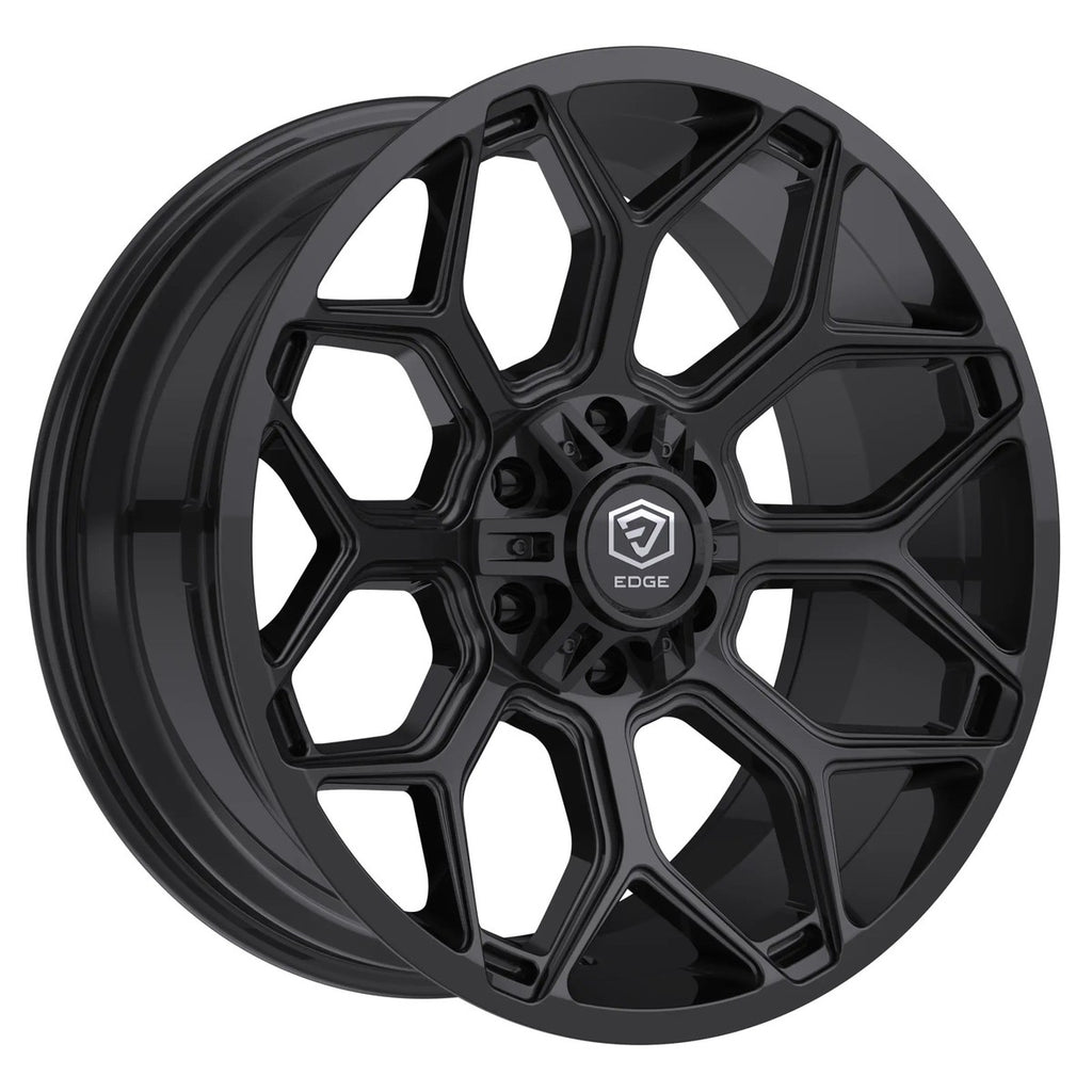 Edge Off Road 302B 20x10 Cast Aluminum Wheel with -19 Offset, 5x5.00 / 5x5.50 Bolt Pattern