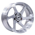 XTREME FORCE XF-11 WHEELS 6X5.5(139.7) & 6X135 - SILVER BRUSHED