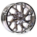 22X12 XTREME FORCE RAPTOR WHEELS 5X150 & 5X5.5(139.7) - CHROME