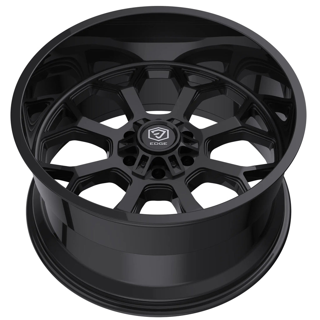 Edge Off Road 301B 22x12 Cast Aluminum Wheel with 5x5.00 / 5x5.50 Bolt Pattern -44mm Offset