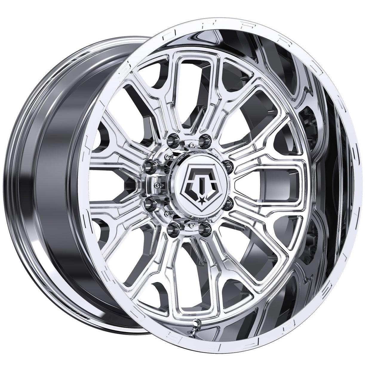 18X9 TIS 560C OFF-ROAD WHEELS - 8X170 WITH +18 OFFSET - CHROME