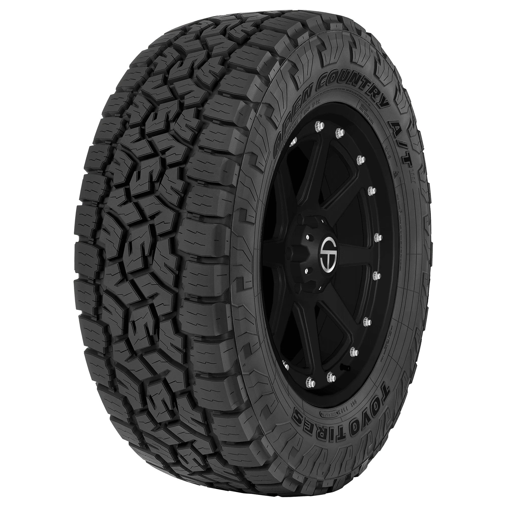 Toyo Open Country A/T III 265/65R17XL All Terrain Tire with 17-Inch Rim and Extra Load Rating