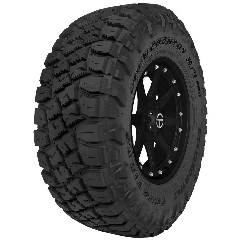 Toyo Open Country R/T Pro LT305/65R18 128/125Q All Terrain Tire with Black Wall Sidewall